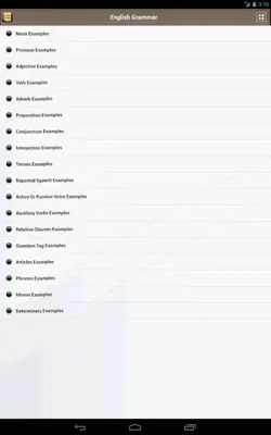English Grammar Book android App screenshot 10