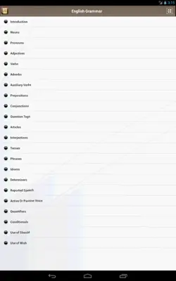 English Grammar Book android App screenshot 12