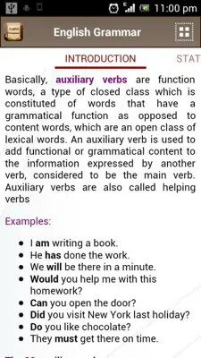 English Grammar Book android App screenshot 3